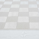 Atlas Flooring Ice Ava Checkered Rug