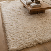 Atlas Flooring Willow Plush Shaggy New Zealand Wool Rug