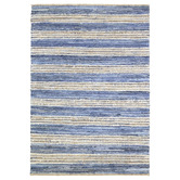 Atlas Flooring Denim Reed Hand-Loomed Cotton &amp; Jute Rug
