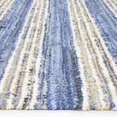 Atlas Flooring Denim Reed Hand-Loomed Cotton &amp; Jute Rug