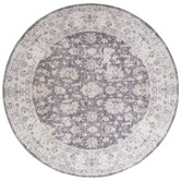 Atlas Flooring Grey Benita Round Rug