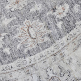 Atlas Flooring Grey Benita Round Rug