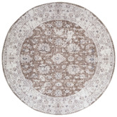 Atlas Flooring Dark Stone Benita Esprit Round Rug