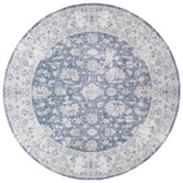 Atlas Flooring Blue Benita Round Rug