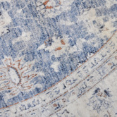 Atlas Flooring Blue Benita Round Rug