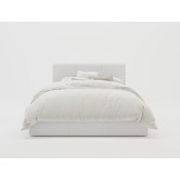 Rawson &amp; Co Como PU Leather Gas Lift Storage Bed Frame