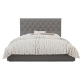 Rawson &amp; Co Grey Oxford Gas Lift Storage Bed