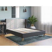 Rawson &amp; Co Grey Kalmar Upholstered Bed Frame