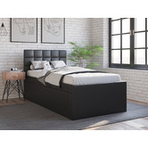 Rawson &amp; Co Amalfi Faux Leather King Single Bed with Trundle