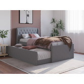 Rawson &amp; Co Jordanov Upholstered King Single Bed with Trundle