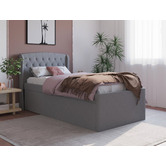 Rawson &amp; Co Jordanov Upholstered King Single Bed with Trundle