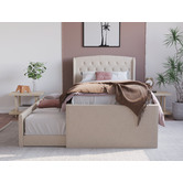 Rawson &amp; Co Jordanov Upholstered King Single Bed with Trundle