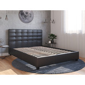 Rawson &amp; Co Paris Faux Leather Bed Frame