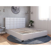Rawson &amp; Co Paris Faux Leather Bed Frame
