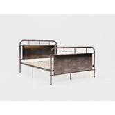 Rawson &amp; Co Rustic Brown Kingston Metal Bed Frame