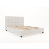 Rawson &amp; Co Paris Faux Leather Bed Frame