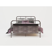 Rawson &amp; Co Rustic Brown Kingston Metal Bed Frame