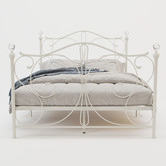 Rawson &amp; Co White Classic Sophie Metal Bed Frame