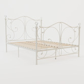 Rawson &amp; Co White Classic Sophie Metal Bed Frame