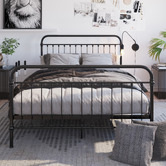 Rawson &amp; Co Black Carter Metal Bed Frame