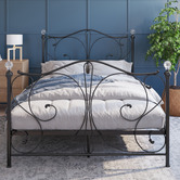 Rawson &amp; Co Black Classic Sophie Metal Bed Frame