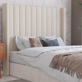 Rawson &amp; Co Natural Modern Classic Jacob Fabric Bedhead