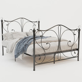 Rawson &amp; Co Black Classic Sophie Metal Bed Frame