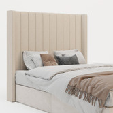 Rawson &amp; Co Natural Modern Classic Jacob Fabric Bedhead