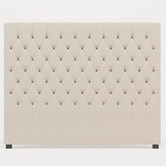 Rawson &amp; Co Natural Modern Classic Mansory Fabric Bedhead