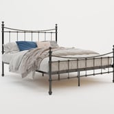Rawson &amp; Co Black Modern Classic Julia Steel Bed Frame