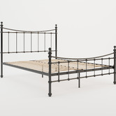 Rawson &amp; Co Black Modern Classic Julia Steel Bed Frame