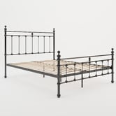 Rawson &amp; Co Black Elizabeth Steel Bed Frame