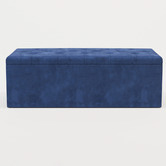 Rawson &amp; Co Selina Velvet Storage Ottoman Bench