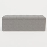 Rawson &amp; Co Selina Velvet Storage Ottoman Bench