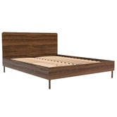 Rawson &amp; Co Walnut Versam Wooden Bed Frame