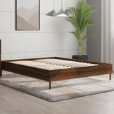 Rawson &amp; Co Walnut Versam Wooden Bed Base