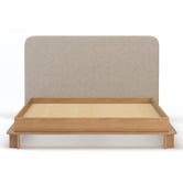 Rawson &amp; Co Grey Whinna Boucle Bed Frame