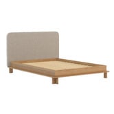 Rawson &amp; Co Grey Whinna Boucle Bed Frame