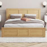 Rawson &amp; Co Kiara Pine Wood Gas Lift Storage Bed Frame