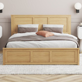 Rawson &amp; Co Kiara Pine Wood Gas Lift Storage Bed Frame