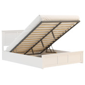 Rawson &amp; Co Kiara Pine Wood Gas Lift Storage Bed Frame