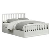 Rawson &amp; Co Mariadel Pine Wood Gas Lift Storage Bed Frame