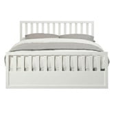 Rawson &amp; Co Mariadel Pine Wood Gas Lift Storage Bed Frame