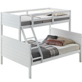 Legacy Furniture White Milo Pine Wood Bunk Bed