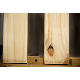 Legacy Furniture Niles Pine Wood Bed with Storage