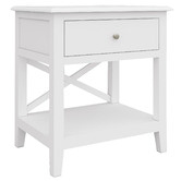Legacy Furniture Cameron Acacia Wood Side Table