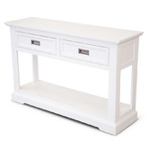 Legacy Furniture Crowther Acacia Wood Console Table