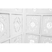 Legacy Furniture White Jali 4 Panel Room Divider