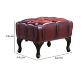 Legacy Furniture Alastair Leather Footstool