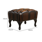 Legacy Furniture Alastair Leather Footstool